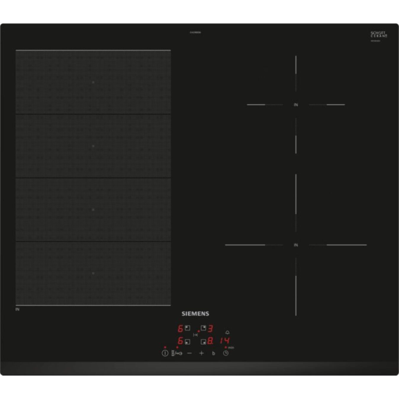 Plaque induction SIEMENS EX63RBEB6E, iQ700, flexInduction