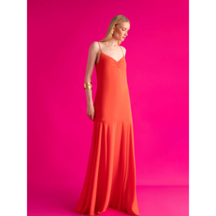 VESTIDO VICTORIA TULUM NARANJA