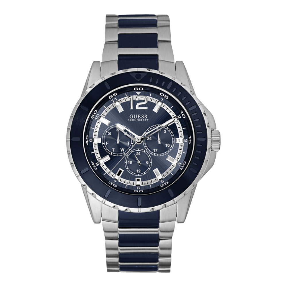 Reloj Guess W0478G2 Hombre Analogico Cuarzo con Correa de Acero