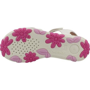Sandalias Niña de la marca GEOX  modelo J SANDAL HAITI GIRL BLANCO