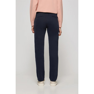 Pantalón chino May azul marino con bordado en bolsillo minimal Polo Club