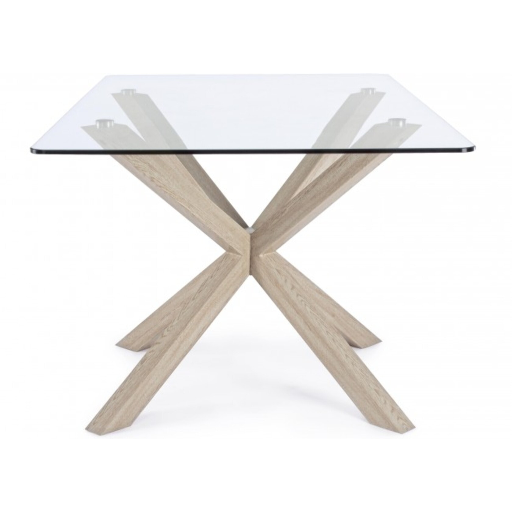 TAVOLO MAY RETTANGOLARE GAMBA NATURALE 160X90 cm