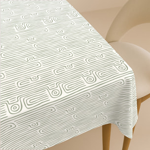 Naturals - Mantel de Tela Estampado - Antimanchas - 100% Algodón - Half panamá - Chicago