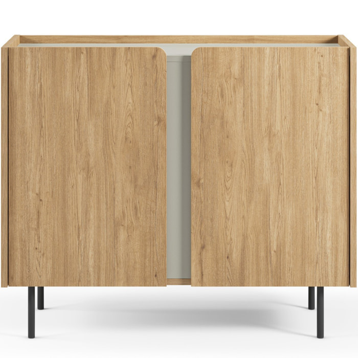 Buffet 2 portes bicolore - INGO