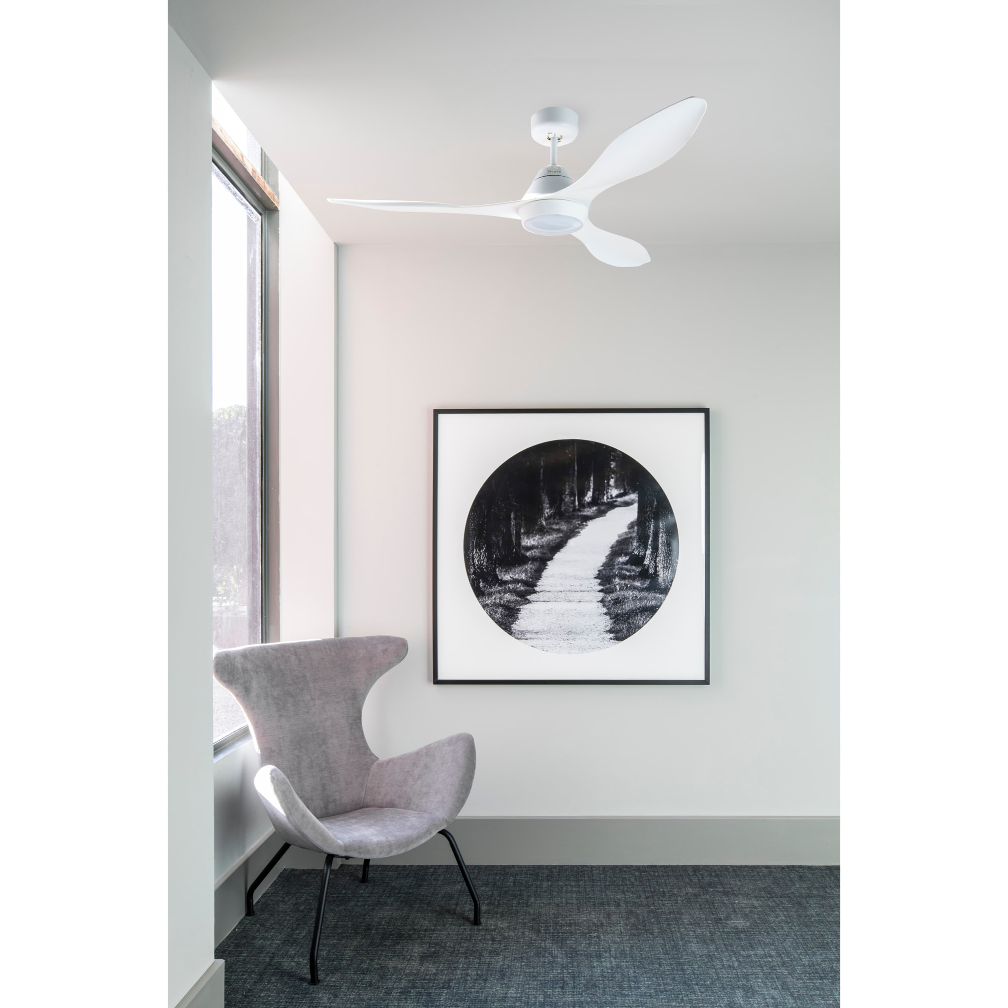 POLARIS L LED Ventilatore a soffitto  bianco