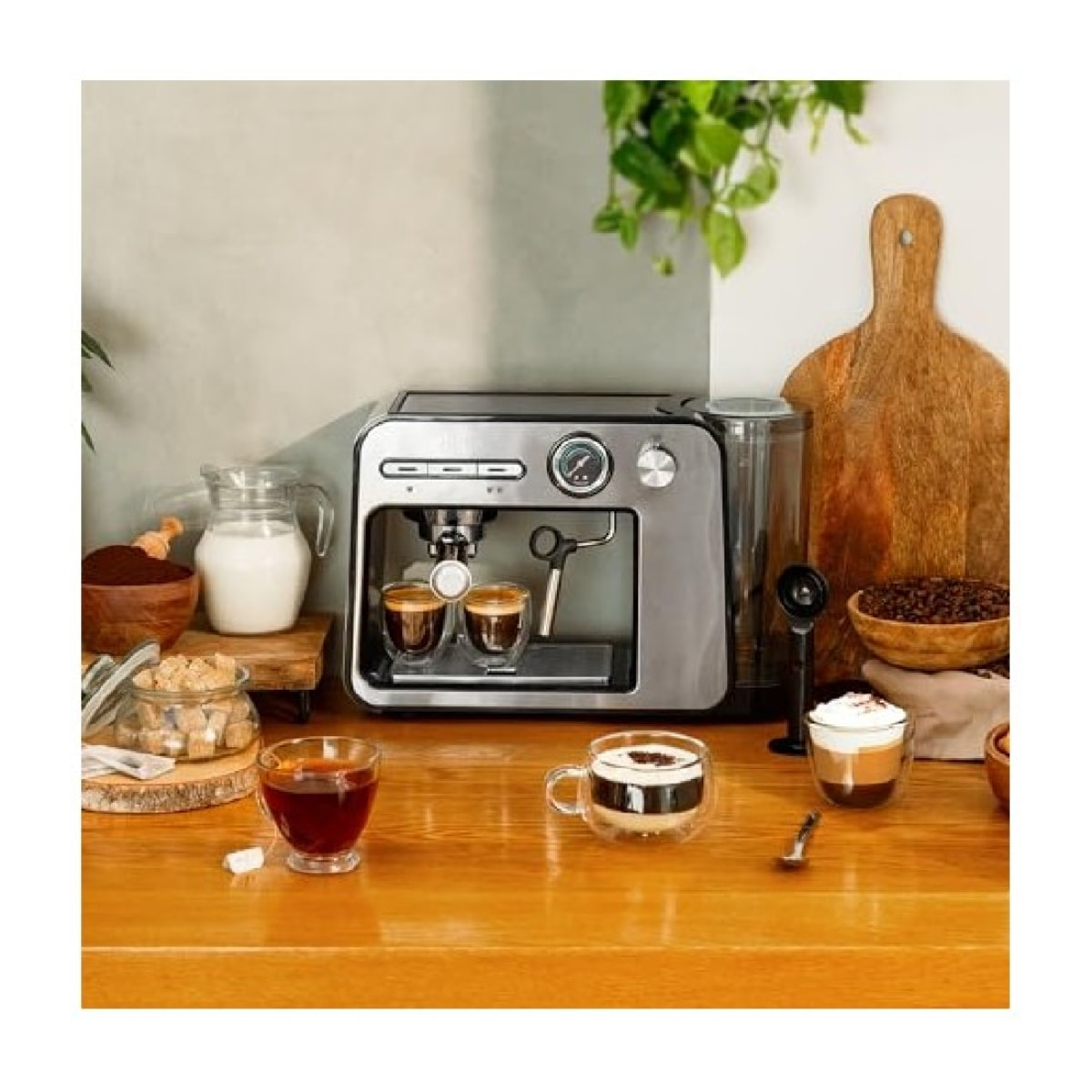 Cecotec Machine à café expresso Power Espresso 20 Square Pro