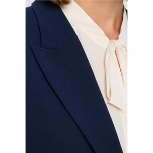Kocca - Giacca sartoriale da donna corta con revers classici Donna