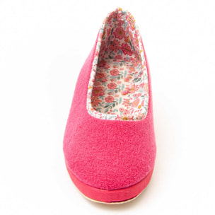 Slippers de Cuña - Rosa - Altura: 4 cm