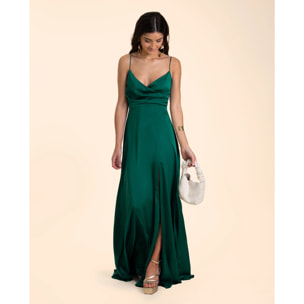 Vestido largo princesa de tirantes