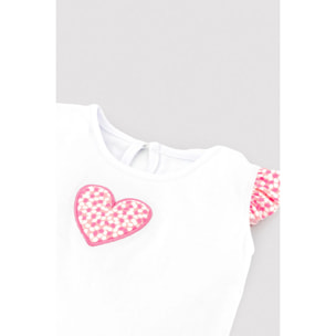 Set tessile con maglietta senza maniche