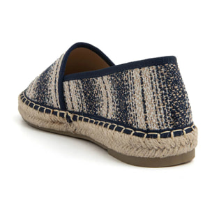 Espadrillas natural in paglia - BLUE