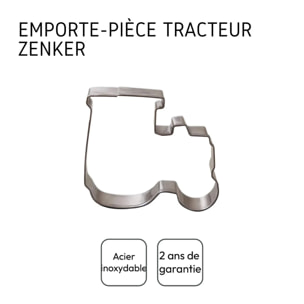 Emporte-pièce inox en forme de tracteur Zenker Emporte-pièces