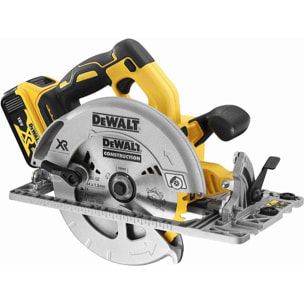 Scie circulaire XR 5Ah 184 mm DEWALT + 2 Batteries + Coffret Tstak - DCS572P2-QW