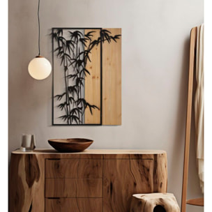 PANNELLO DA MURO BAMBOO CM 58X2X80