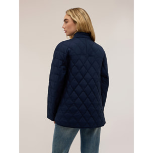Motivi - Piumino lightweight con fodera a contrasto - Blu