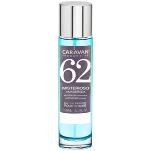 Caravan fragancias - caja de regalo con 2 perfumes nº62 de 150 ml, para hombre