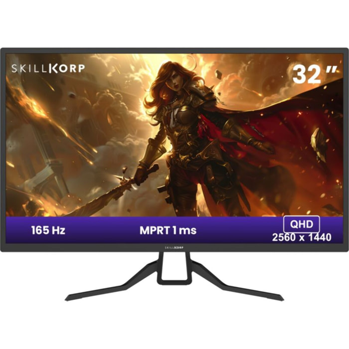 Ecran PC Gamer SKILLKORP M32 Plat 32'' VA