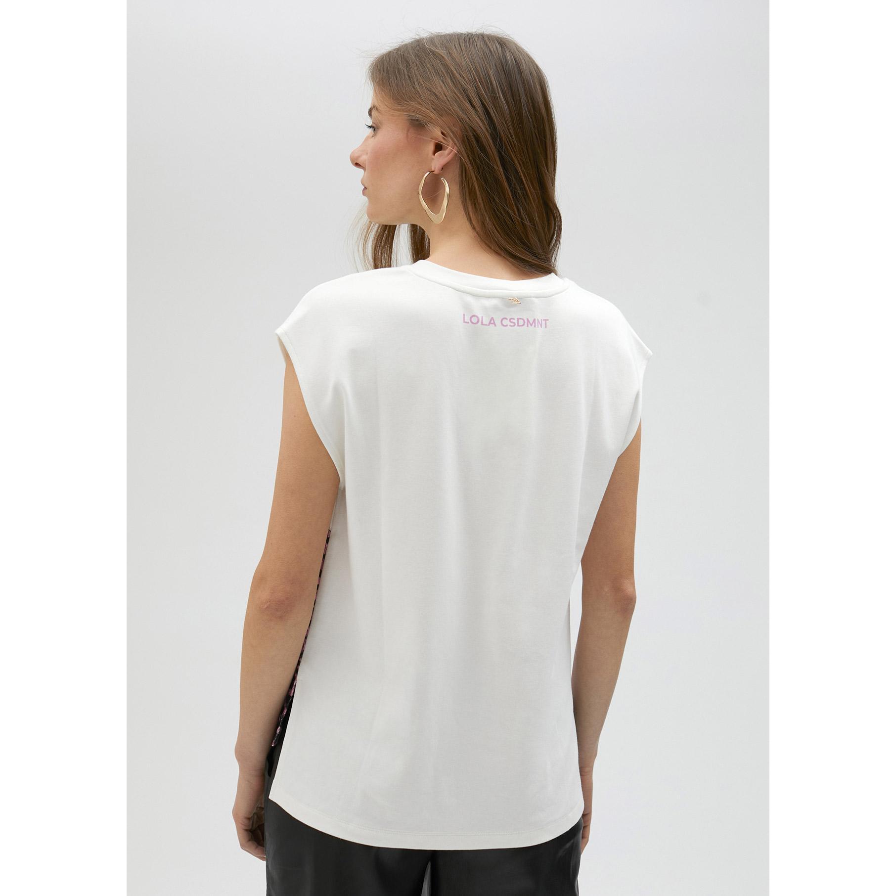 Maglietta stampa leopardata