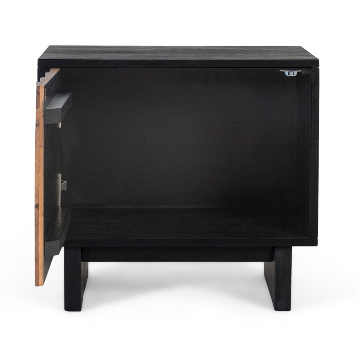 Mesitas de Noche de Madera de Mango 56 Cm Estilo Rústico Étnico Moderno