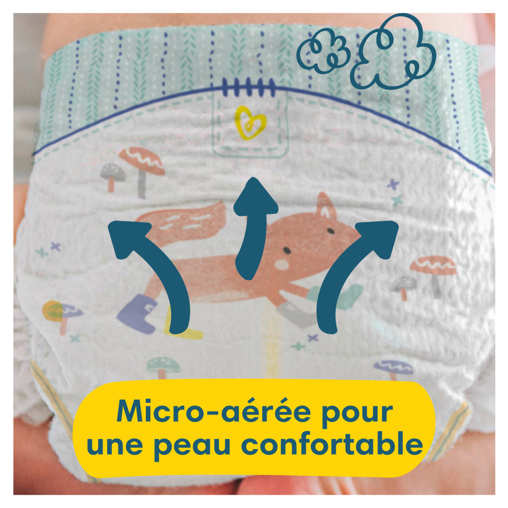 4x22 Couches Premium Protection Taille 5, Pampers