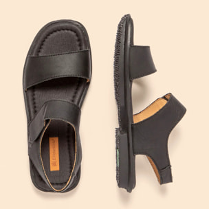 Sandalias N5930 WAX NAPPA BLACK / MAKISU color Black