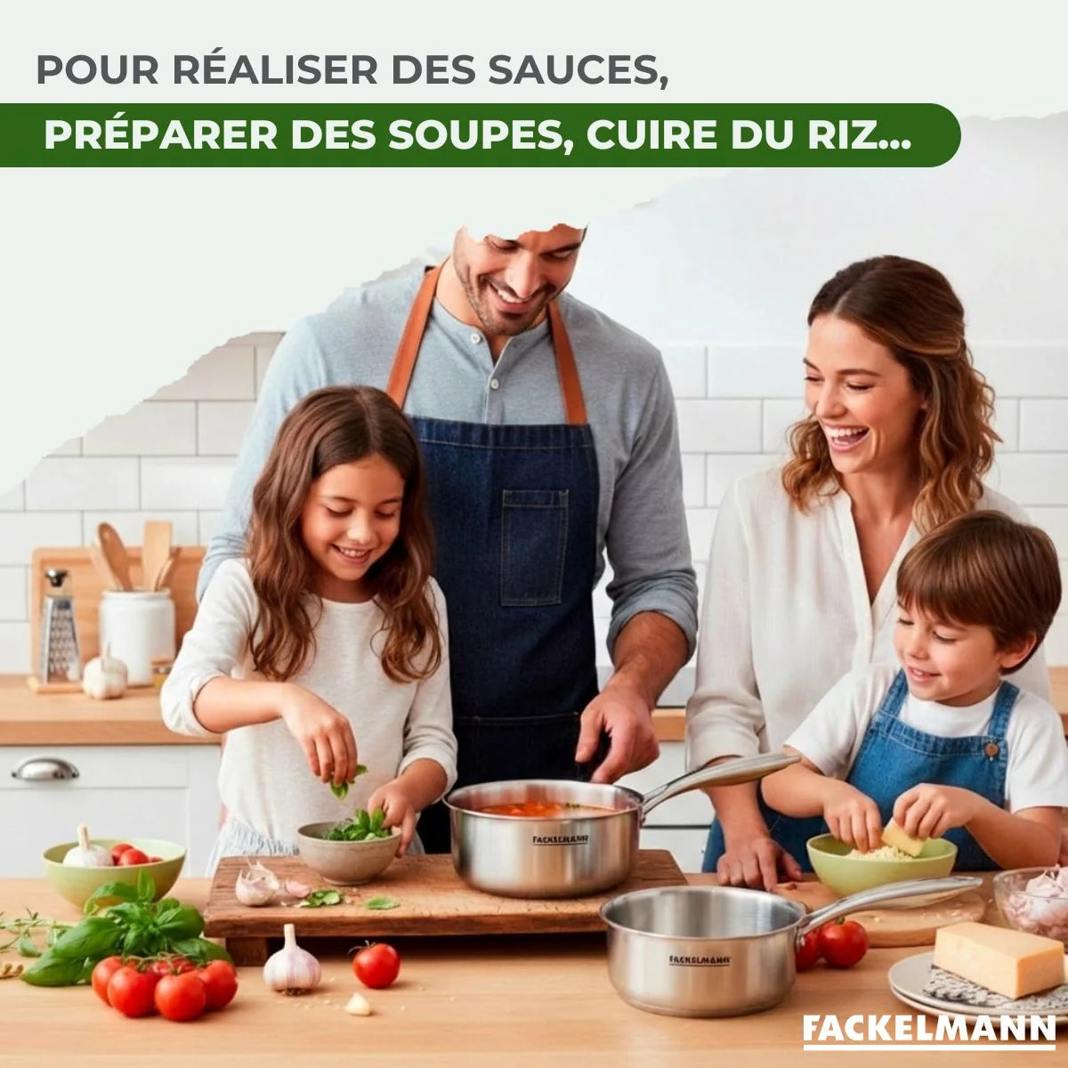 Casserole en inox Triply Fackelmann Vita3