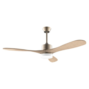 Cecotec Ventilador de techo con luz EnergySilence Aero 5290 Golden Pro