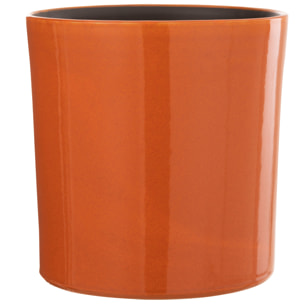 J-Line pot de fleurs Flexible - céramique - orange - large - Ø 25.00 cm