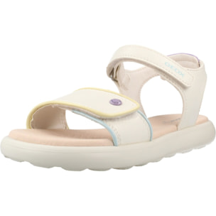 Sandalias Niña de la marca GEOX  modelo J SANDAL PUFFYPOP BLANCO