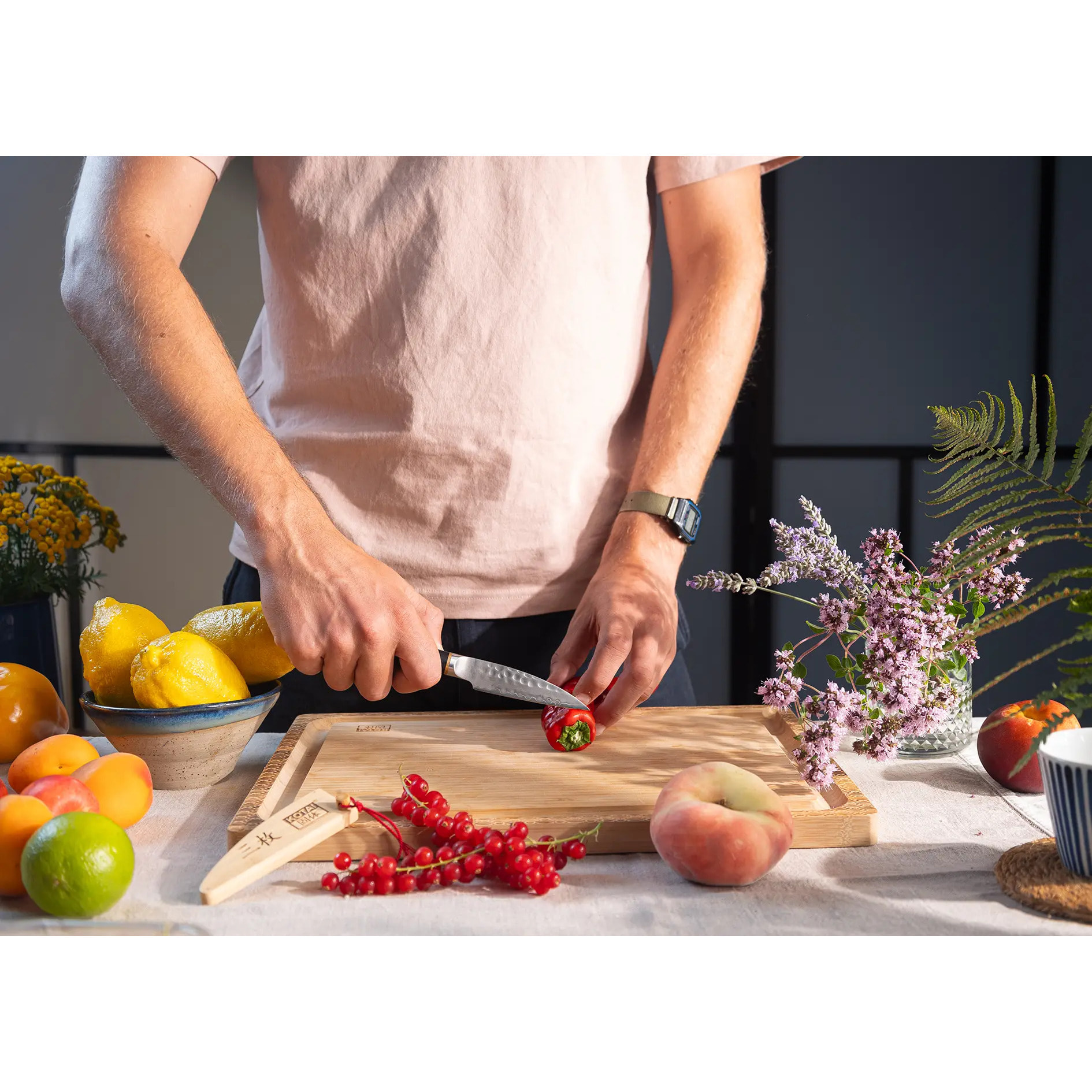 Set Completo di Coltelli (6 pezzi) - Collezione Pakka San-Mai