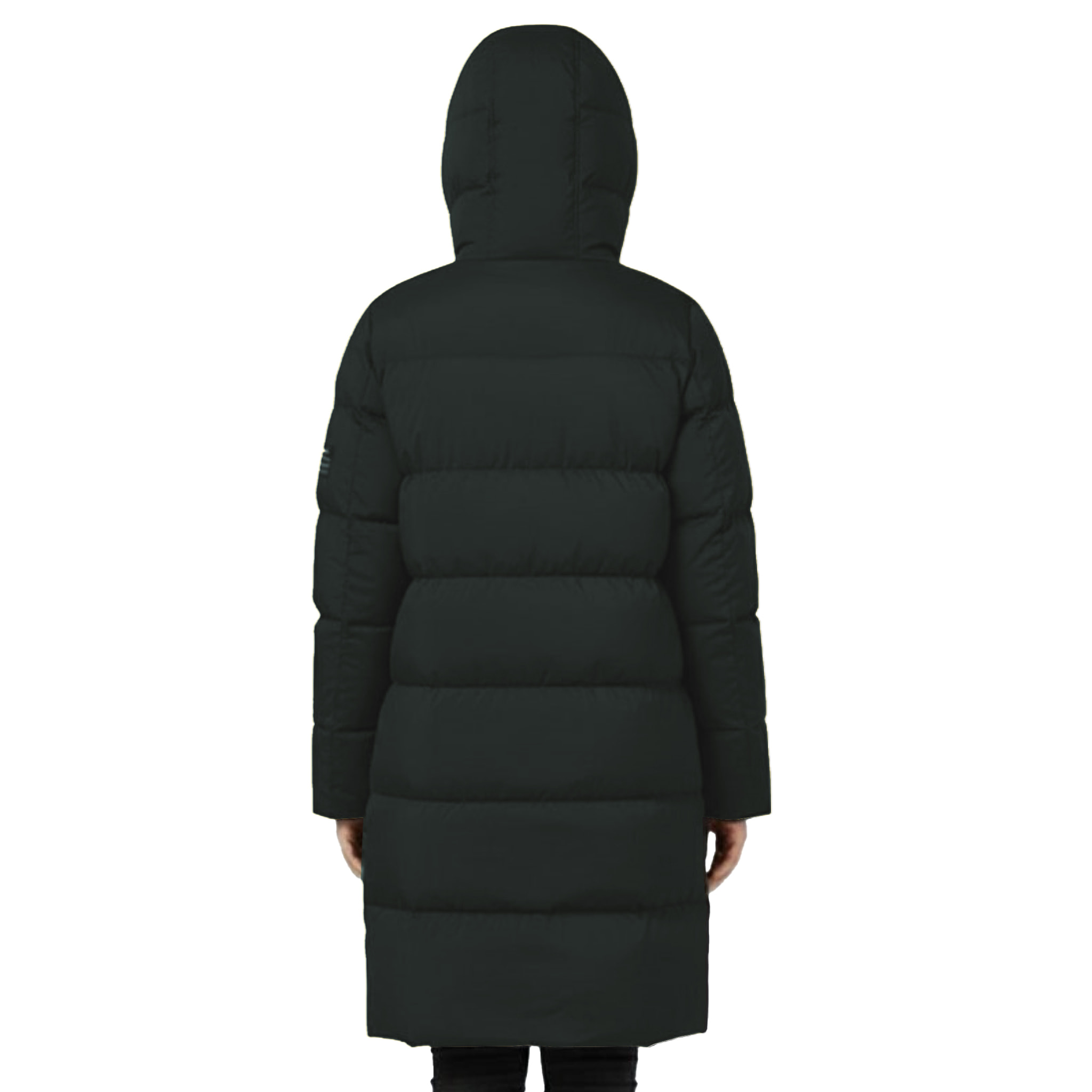 Abrigo Biarritz Long jacket de la marca ECOON en color Verde Oscuro