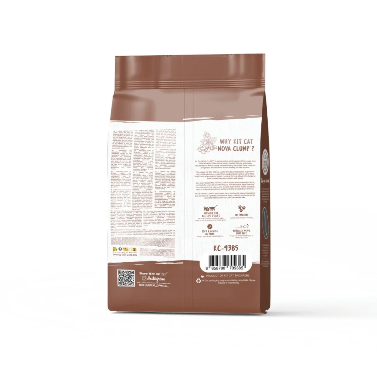 Pack 2x Kit Cat Arena Eco Nova Pack Ahorro - Coffee 7 L Arena para gatos