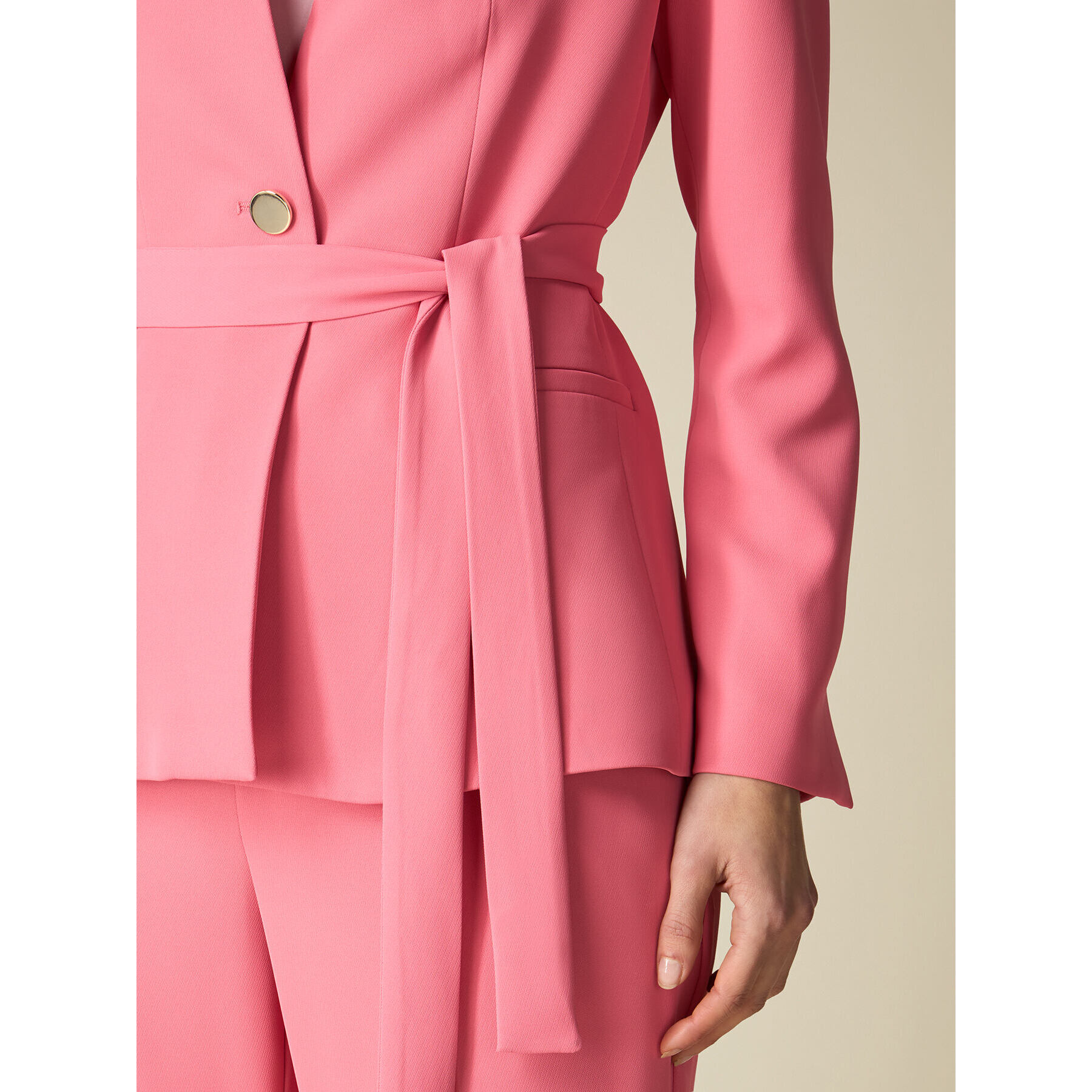 Oltre - Blazer con fusciacca - Rosa