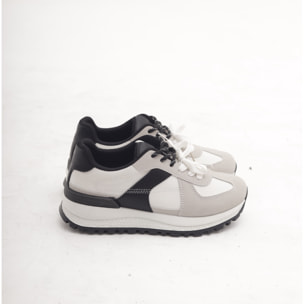 SNEAKERS RUNNING COLOUR BLOCK BIANCO