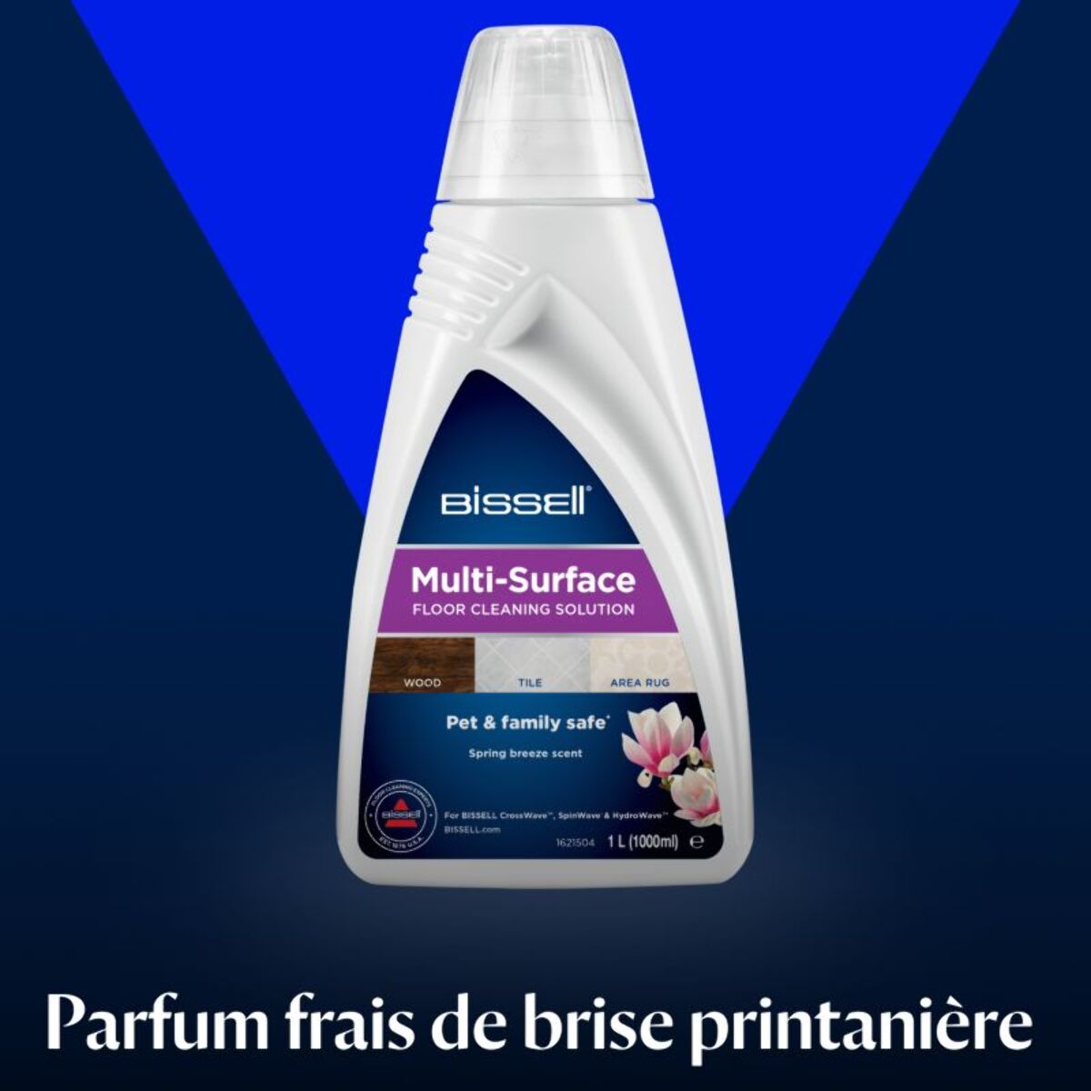 Détergent BISSELL Multi-surfaces sols durs tapis 1L CrossWave