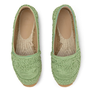 Alpargata plana Kenda Paisley en el paisley de cordela de rayón by ETRO