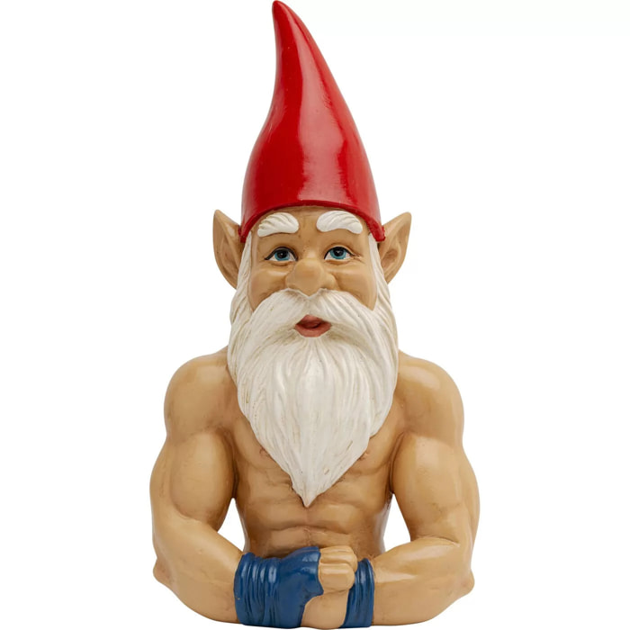 Déco buste nain musclé 32cm Kare Design