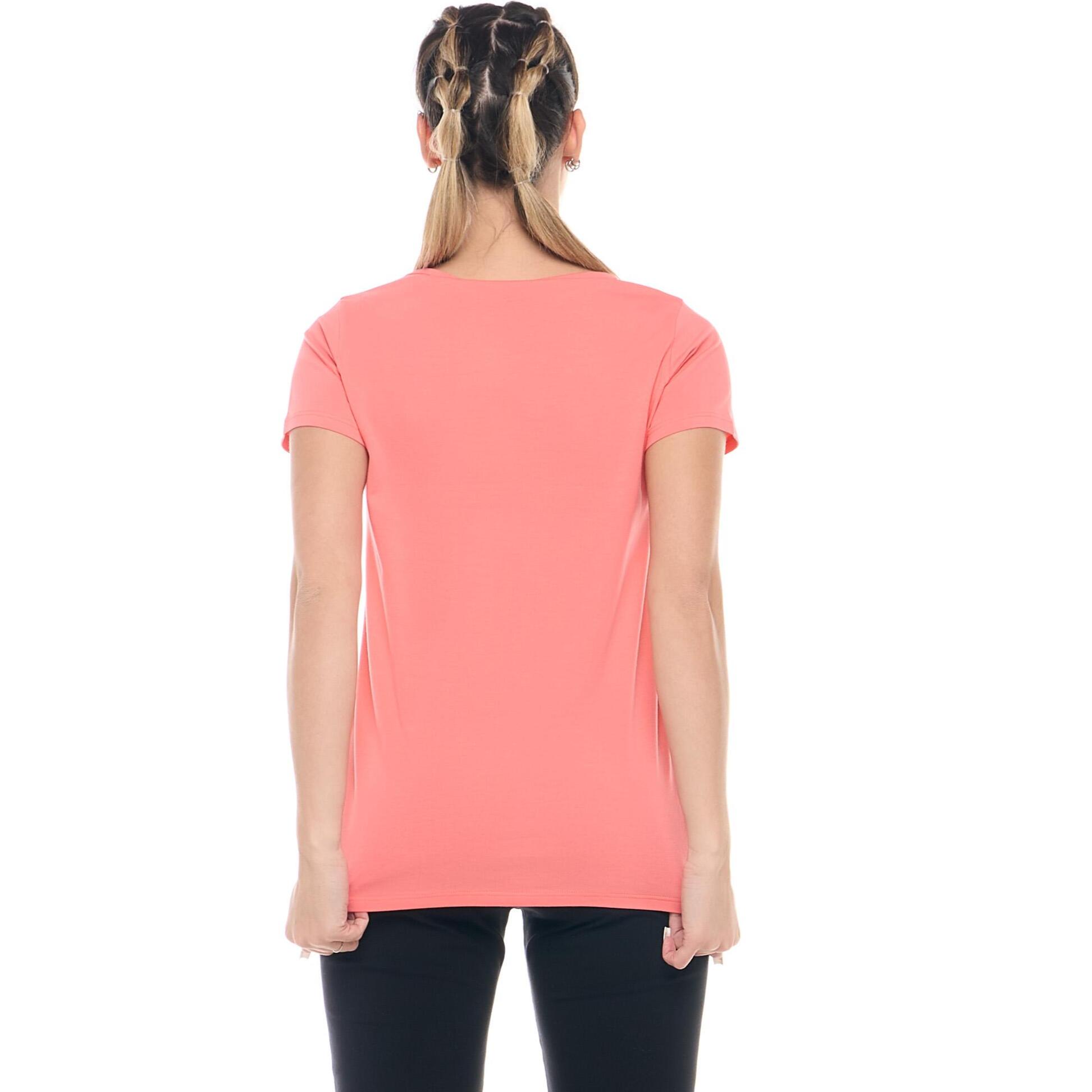 T-shirt a maniche corte da donna Leone Basic