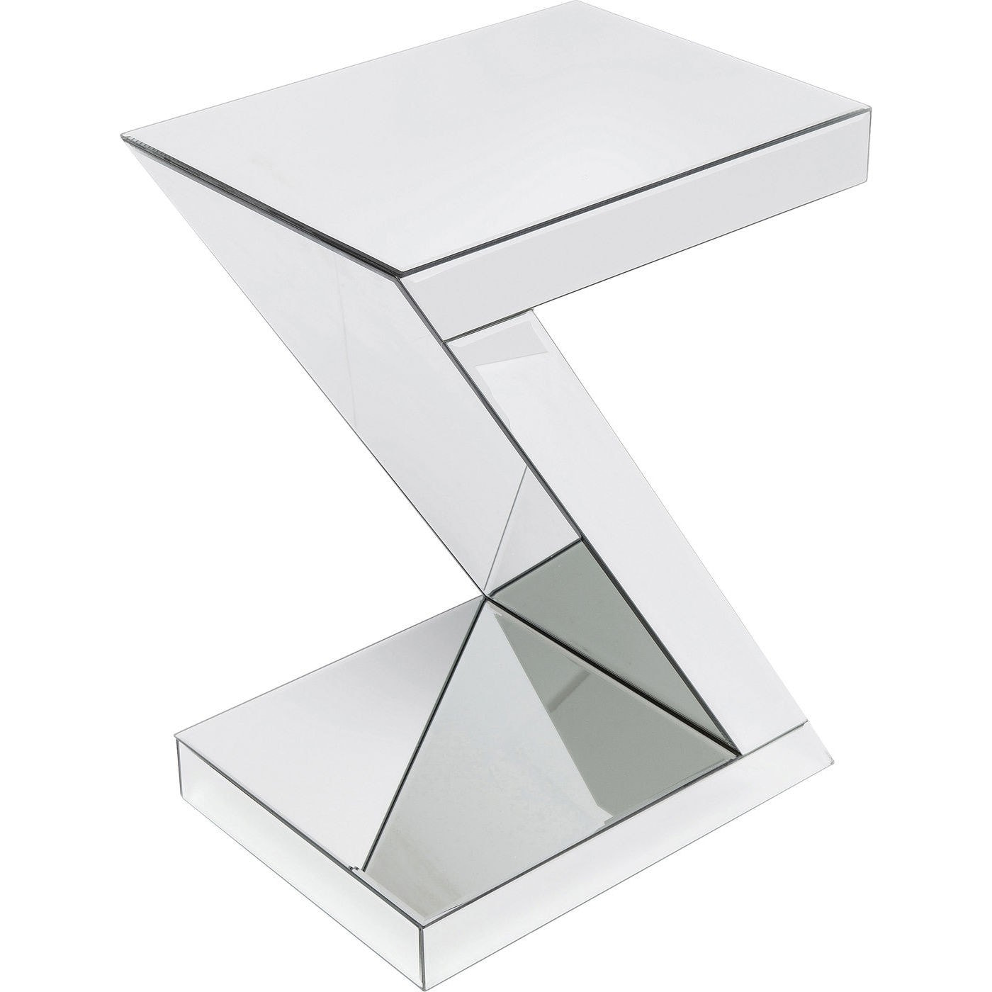 Table d'appoint Luxury Z argent Kare Design