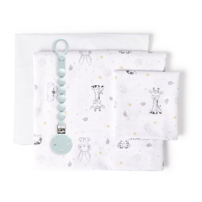 Sábanas Cuna Koala & Chupetero