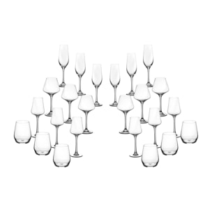 Set de verres complet LAGOM - 24 pièces