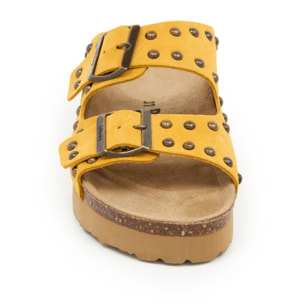 SANDALO CON ZEPPA BILLOWY GIALLO