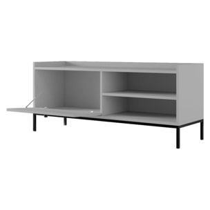 Filipo - meuble TV - 140 cm - Gris