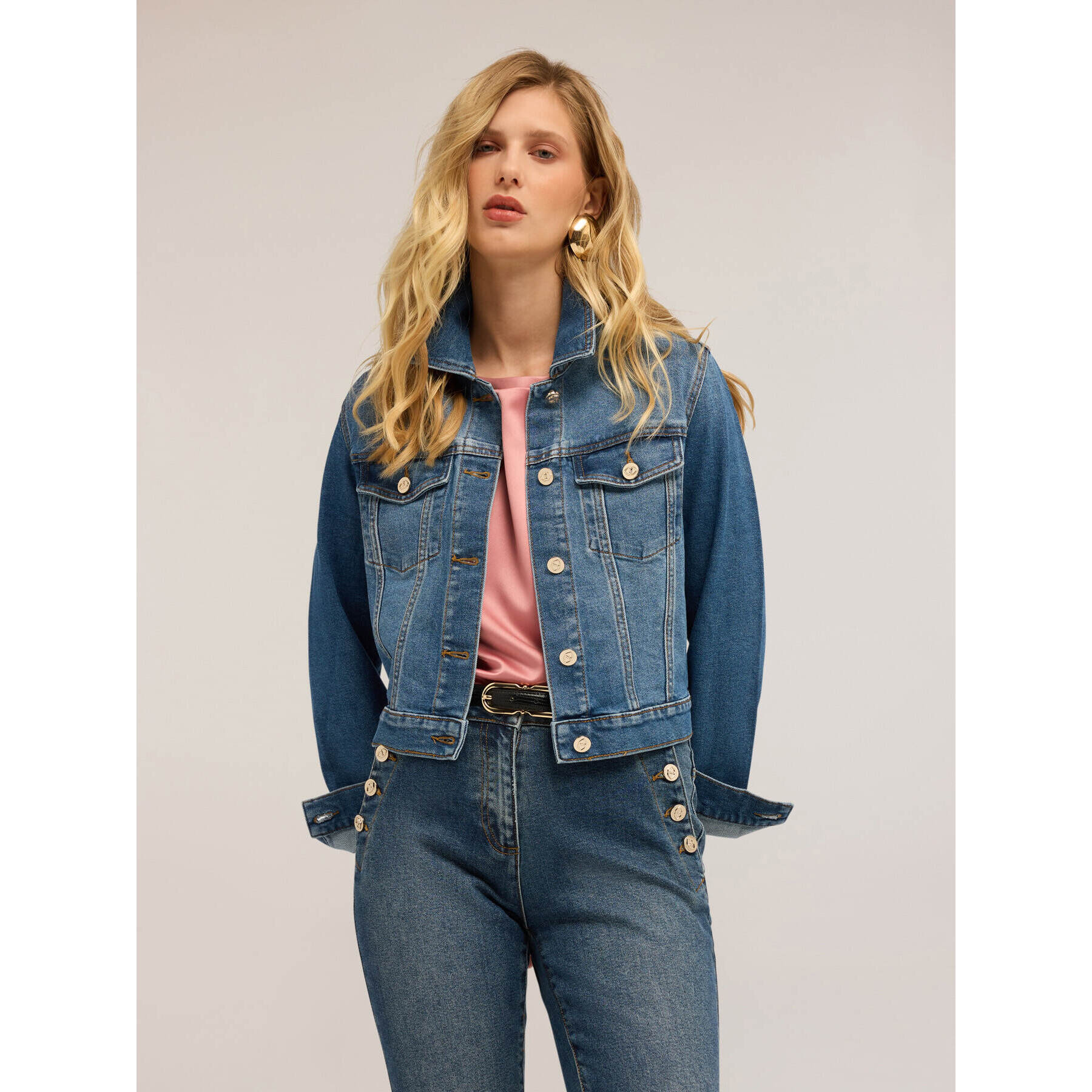 Motivi - Chaqueta vaquera - Azul