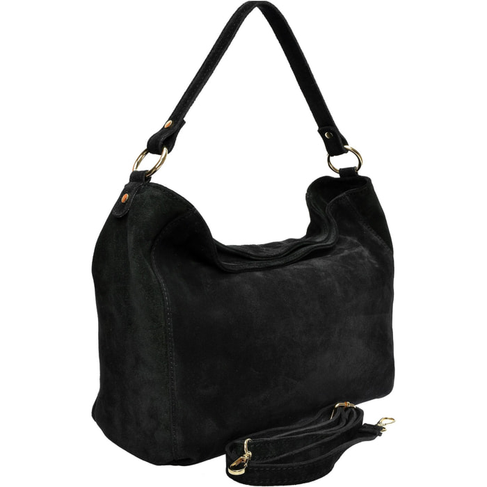 Borsa a tracolla Isabella Rhea Nero