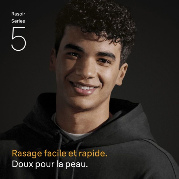 Rasoir électrique BRAUN Series 5 52-B7200cc Clean&Charge