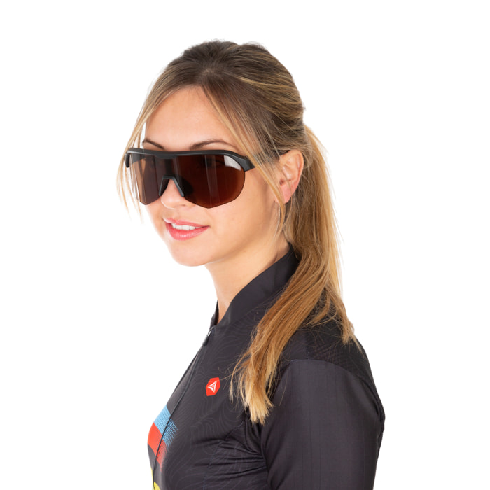 Gafas de ciclismo OCEAN modelo TRAIL en color Negro