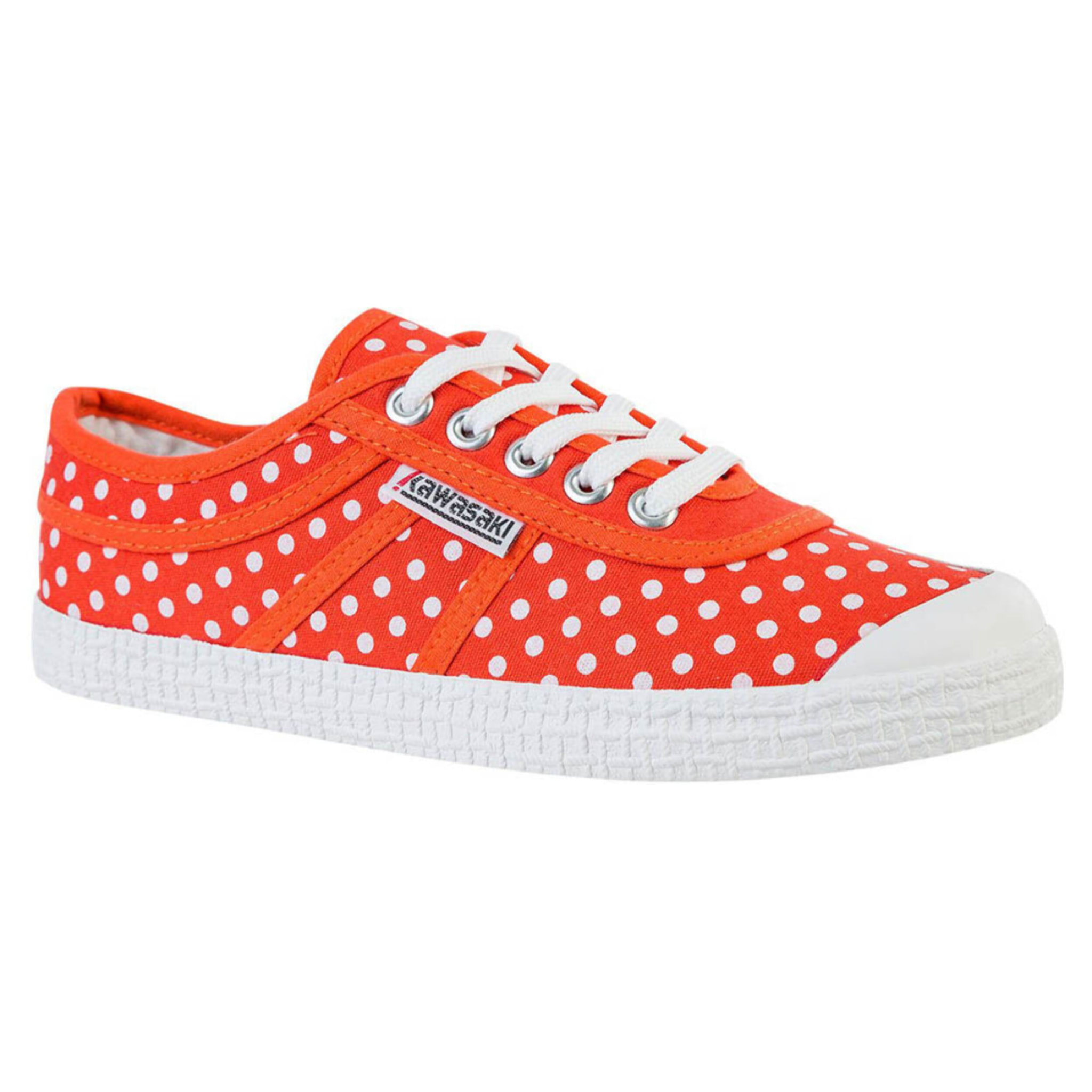 Zapatillas Sneaker para Mujer - KAWASAKI Polka Canvas Shoe K202421 5030 Cherry Tomato