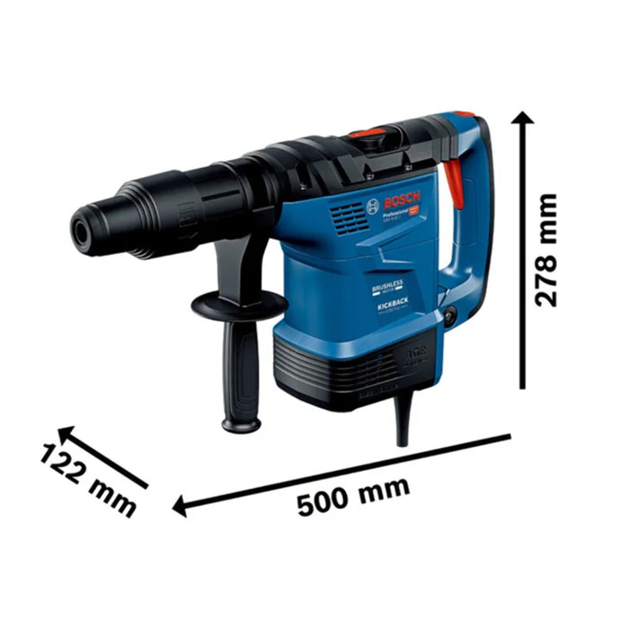 Perforateur SDS max GBH 6-42 C Professional 1300 W - BOSCH - en coffret - 0611278020