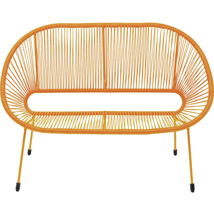 Banquette Acapulco Mono orange Kare Design